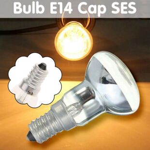 Reflector E14 Base Bulbs R39 Lamp Lava Watts Type