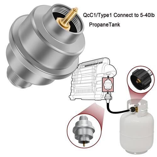 Propane Fuel Filter for Mr.Heater Buddy Aluminum Propane