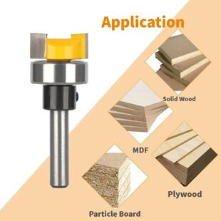Router D19.05MM Face Carbide 6.35MM 8MM 6MM Mill Bits