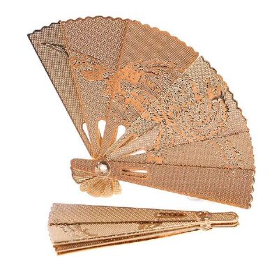1:12 Dollhouse Miniature Metal Carving Fan Model Toy Doll