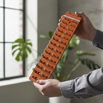 Checker with Metal Inserts Metric and Standard