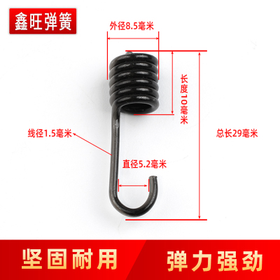 。特价 弹力行李绳挂钩 牛筋绳钩子 绑绳钩子 绑带挂钩 包塑大钢