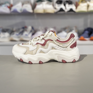 李宁猫爪LITE 2休闲鞋女子春季时尚潮流厚底舒适运动鞋 AGCV030