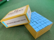 Мел для кия 美国原装进口brunswick宾士域巧克粉台球杆金皇冠擦枪粉用品包邮 3664813