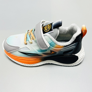 冬季比迪童鞋男女童二棉运动鞋学生轻底防滑保暖加绒防水棉鞋潮