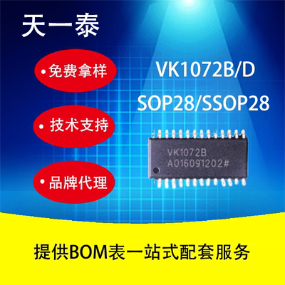 VK1072LCD驱动ICSOP28现货