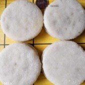 包邮 湖北特产 真空包装 10个 绿豆糍粑 咸味泡沫箱加冰保鲜