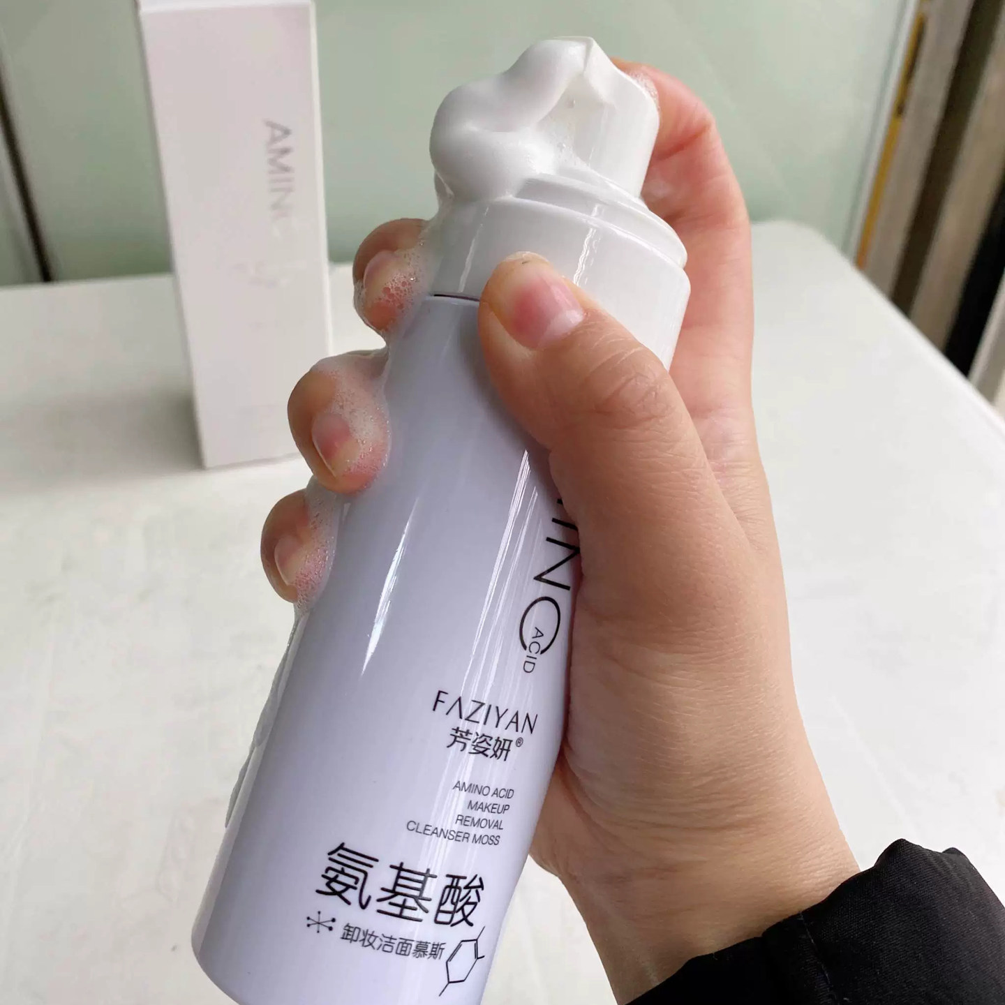 2瓶68舒润卸妆洁面慕斯氨基酸净颜清肌深层清洁绵密泡沫洗面奶