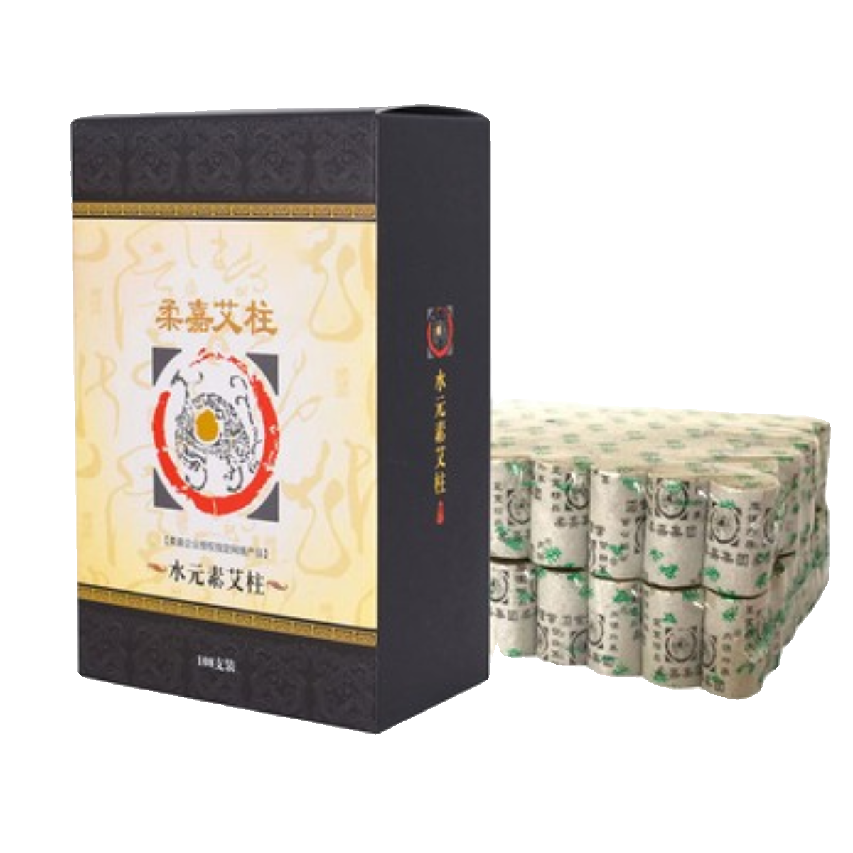 柔嘉灸安康艾灸罐五元素艾柱艾条金木水火土美容院五行艾家用