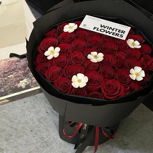 99朵红玫瑰花束鲜花速递同城生日上海北京全国配送女友求婚店订婚