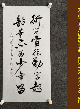 文脉书画书法手写国风字画可装裱