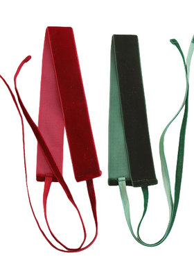 宽2.5cm墨绿色酒红色黑色天鹅绒宽颈带原创设计choker项圈锁骨链