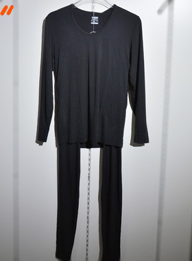 世泰新3秒海藻超薄男士保暖内衣发热秋衣秋裤打底衣冬8803/8804