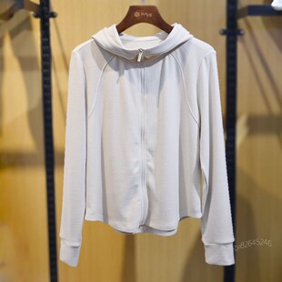 红一号女连帽外套50007打底衫2025春季爆款拉链卫衣德绒宽松上衣