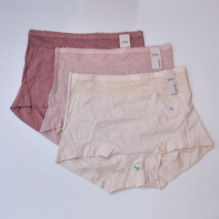 亿美田2020新疆长绒棉内裤 透气舒适包臀 XXL女纯棉裆抗菌女生短裤