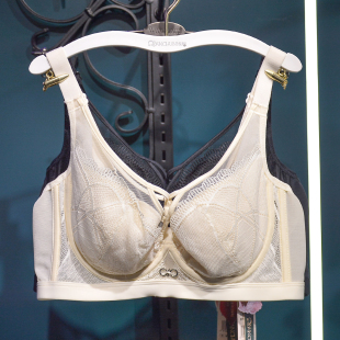 浅唇尤物女士文胸模杯聚拢水晶杯超薄杯大胸显小时尚美背内衣Q002