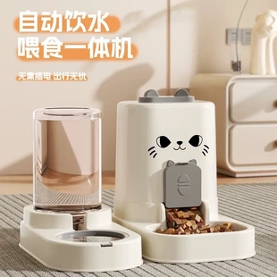 猫咪饮水机宠物自动喂食器水碗用品狗狗喂水器流动不插电喝水
