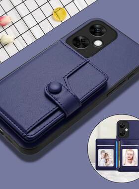 适用OnePlus Nord4手机壳带卡包1+13防摔保护套新款一加OnePlus Nord CE4插卡槽软海外版1+NORD-CE3lite外壳