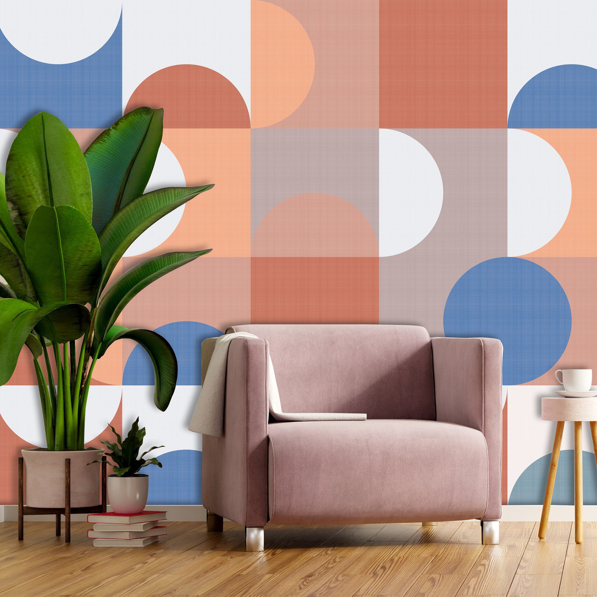 定制墙纸来图定做宣绒布喷绘客厅电视背景墙壁布打印设计酒店壁画