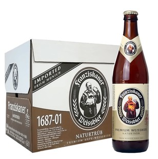 国产 教士小麦白黑啤酒 450ml*12瓶整箱北京包邮