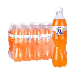 新品 芬达 零卡 橙味汽水500ml*24瓶无糖无能量