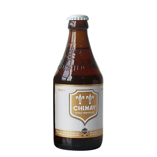 比利时智美白帽啤酒Chimay White 修道院系列330ml 24瓶 北京包邮