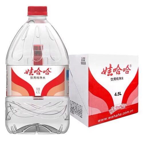 娃哈哈饮用纯净水整箱装
