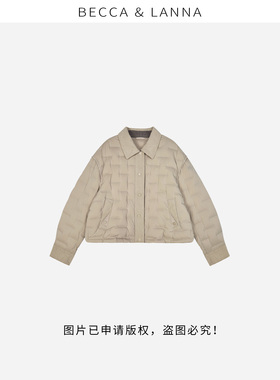 【朵姐臻选】柏林往事 D0249 女士复古经典工装鹅绒羽绒服 女装