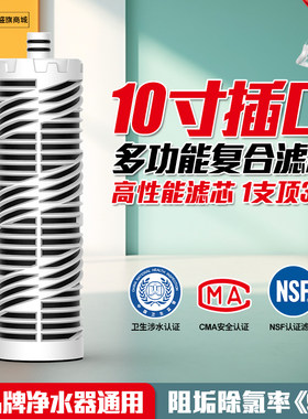 10寸折叠PP棉芯活性炭净水滤芯