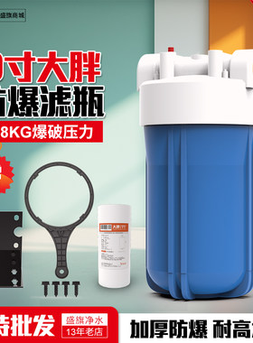 全屋净水器前置10寸20寸大胖滤瓶
