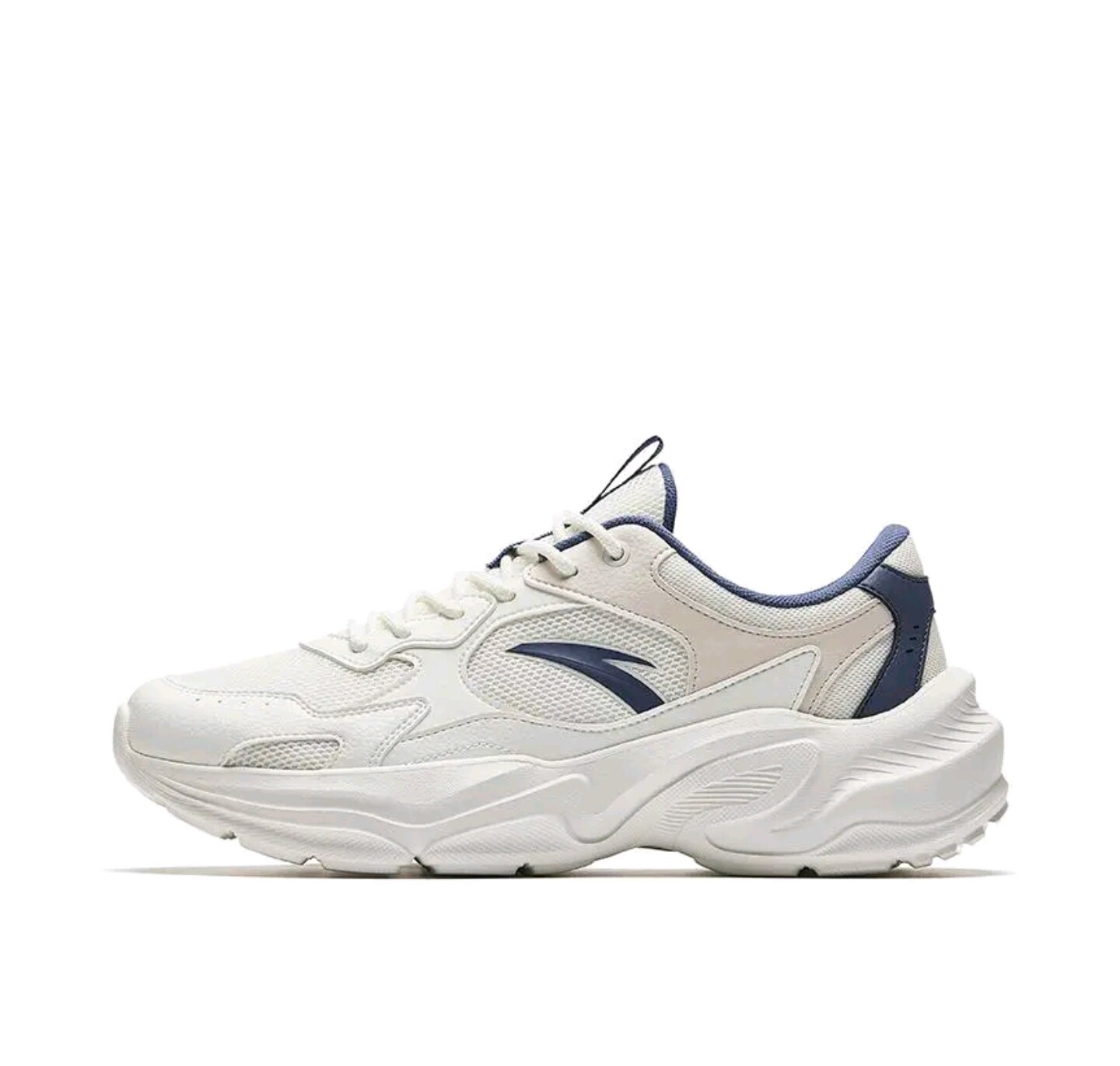 安踏小千禧丨运动鞋男子潮流秋季舒适透气老爹鞋旅游鞋厚底休闲鞋