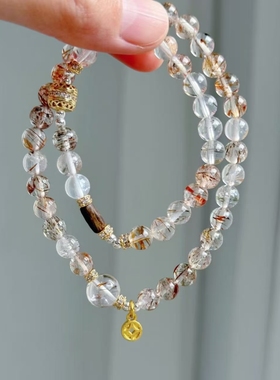 【行走的香水】夏日才才好云 双圈新中式国风手串 3610