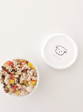 手工鲜食[HaBe]小炒肉末新鲜狗粮猫粮零食 韩国专业营养师配比