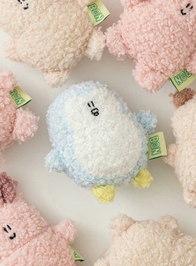 现货~[HaBe]BONBON小羊兔子松鼠绳结狗狗发声玩具韩国代购