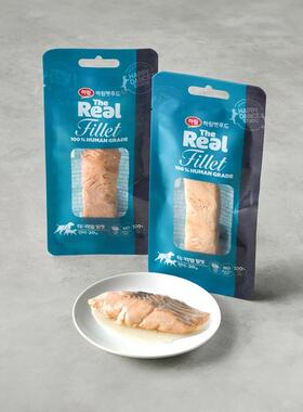 部分现货~[HaBe]THEREAL无添加鸡肉鸭肉鱼肉猫咪狗狗零食韩国代购