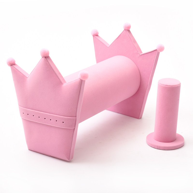 BEIHENG 크라운 헤어 밴드 랙 머리띠 보관 랙 머리핀 고무 밴드 보관 랙 귀걸이 목걸이 귀걸이 보관 랙 무료 배송