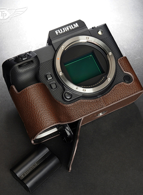 TP原创 真皮富士GFX100 ii皮套相机包GFX100ii二代保护套牛皮手柄