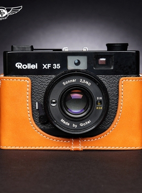 手工牛皮 Rollei禄来XF35真皮套 SL35M保护套 福伦达VF135相机包