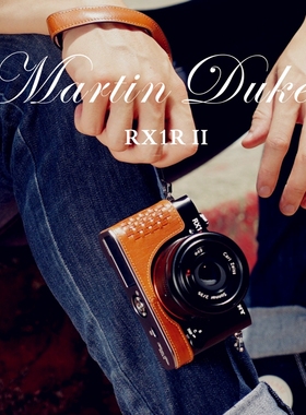 MartinDuke意大利牛皮适用于SONY索尼RX1Rii RX1R2皮套相机包手柄