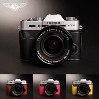 Đài Loan TP da thủ công fujifilm Fuji XT20 túi máy ảnh XT10 bọc da tay cầm nửa bộ cơ sở - Phụ kiện máy ảnh kỹ thuật số túi đựng máy ảnh sony