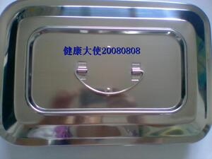 顺兴发消毒盘不锈钢带盖方盘(带盖有孔、无孔）8寸、9寸、11.5寸