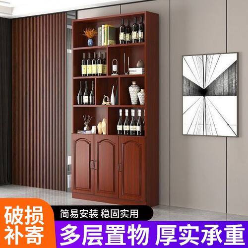 多层简约展柜陈列现代酒商