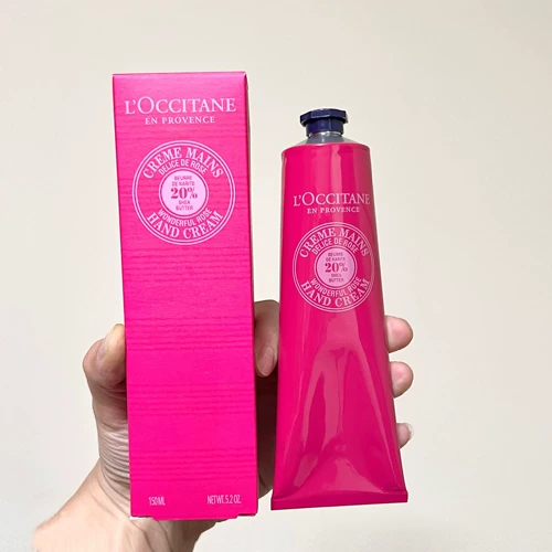 L'occitane, парфюмированный питательный крем для рук с розой в составе, 26 года, Франция, 150 мл