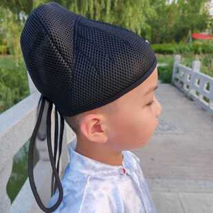 男童汉服帽子儿童唐宋制幞头古代男孩头饰李白帽子唐制圆领袍配饰