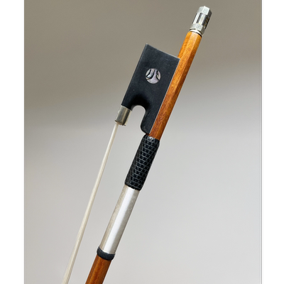 艺鸣乐器 正宗巴西苏木小提琴弓杆 乌木尾库 镶彩贝弓杆 蒙古马尾