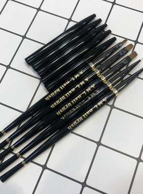 《AIMEILI  Nail 》AML美甲店光疗笔拉线笔圆头平头画花笔花瓣笔