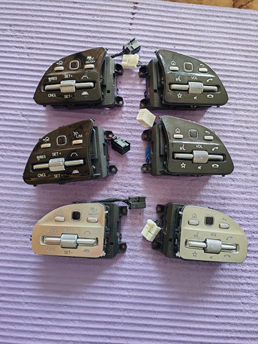 适用于奔驰GLE GLS W167方向盘按键 升级换下