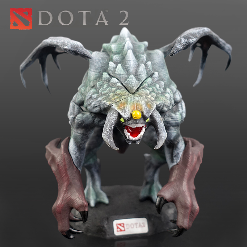 DOTA2手办刀塔2周边肉山不朽盾饰品拍拍至宝生日礼物玩偶白虎摆件