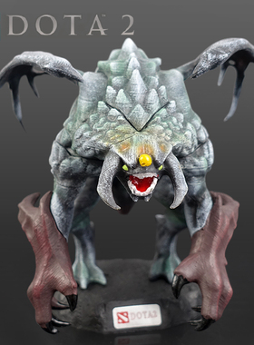 DOTA2手办刀塔2周边肉山不朽盾饰品拍拍至宝生日礼物玩偶白虎摆件