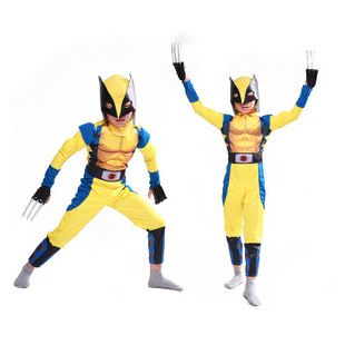 金刚狼服装爪 子 万圣节礼物X战警爪手套cosplay武器道具儿童玩具